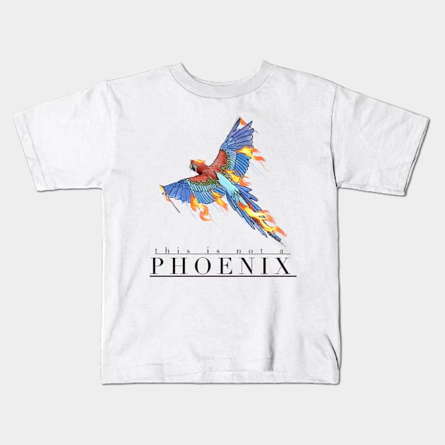 Amazon parrot Kids T-Shirt by Borapronobis